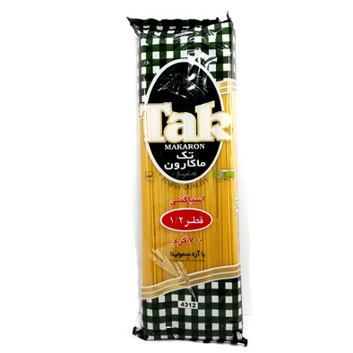 تک ماکارون اسپاگتی1.2  700 گرم