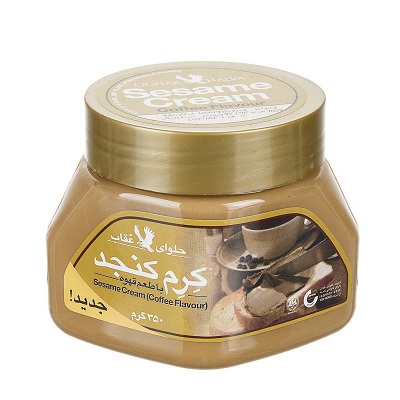 کرم کنجد قهوه عقاب 350 گرمی