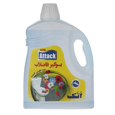 اتک مایع بوگیر فاضلاب و ضدعفونی کننده معطر2لیتری