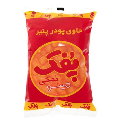 مینو پفک نمکی پنیری 110 گرم