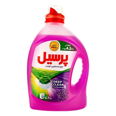 پرسیل مایع لباسشوئی لاوندر 4لیتری