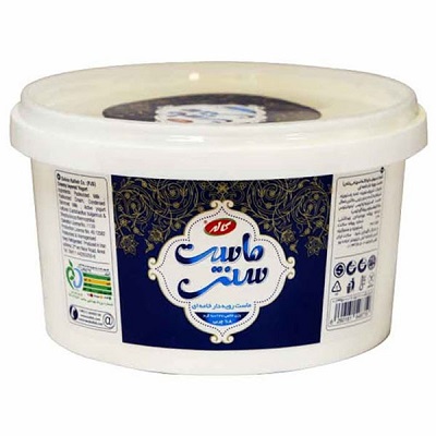 کاله ماست سنتی رویه دار خامه ای