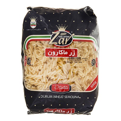 زر ماکارون پاستا فرمی فوسیلی 500گرمی