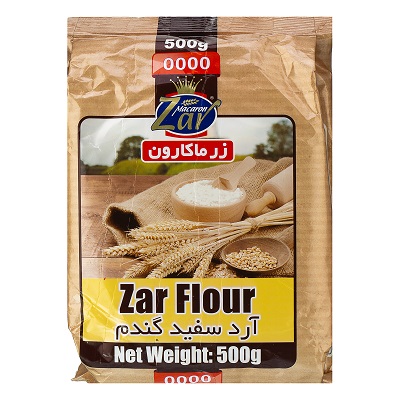 زر ماکارون آرد سفید500گرم