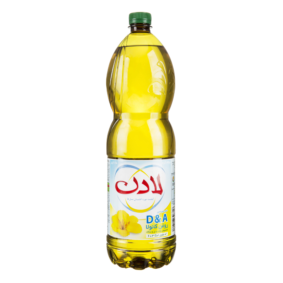 لادن روغن کانولا مخصوص سالاد 1.5 لیتری
