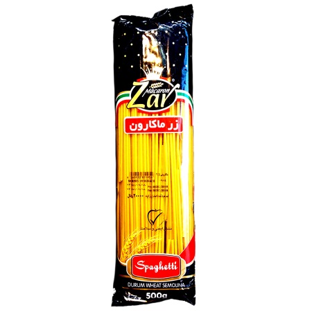 ماکارانی 2.5 رشته500 گرم زر
