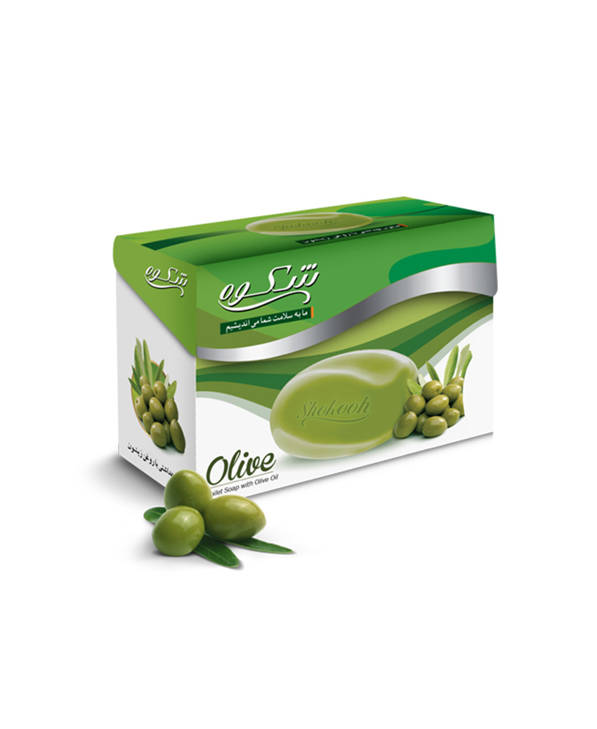 شکوه صابون روغن زیتون 90 گرمی