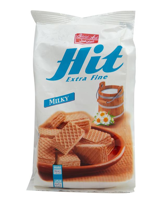 شیرین عسل هیت ویفر کرمدارشیری 150گرمی