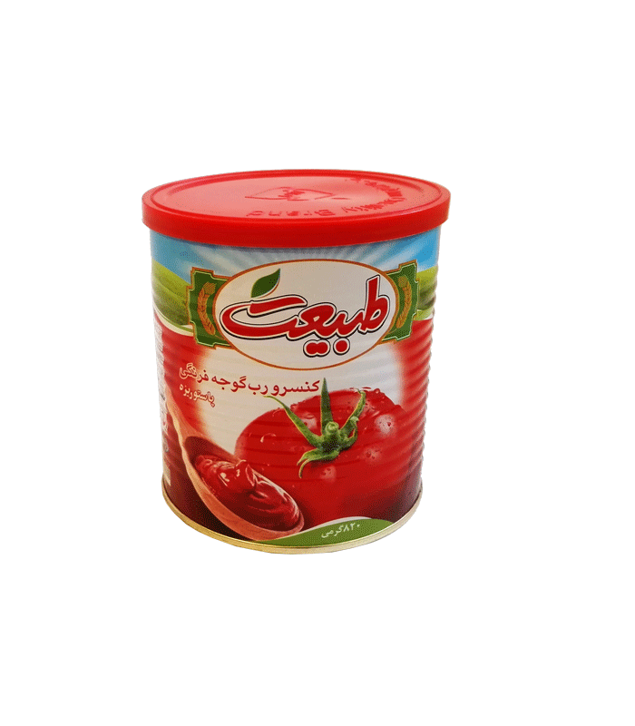 طبیعت کنسرو رب گوجه فرنگی پاستوریزه 800 گرمی