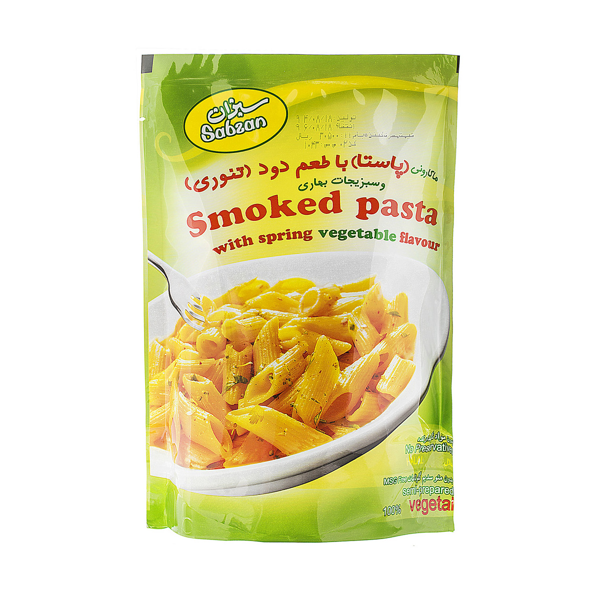 سبزان پاستا تنوری180گ