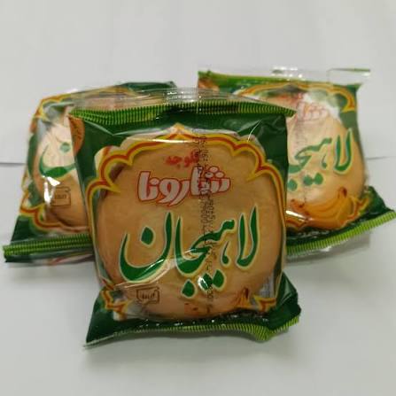 لاهیجان کلوچه دوقلو موزی 90 گرمی