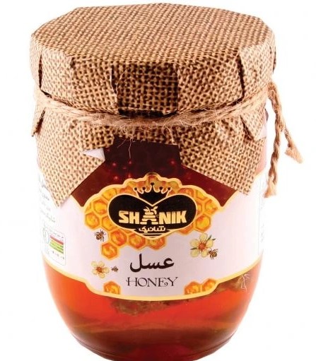 تخشید عسل 900گرمی با موم