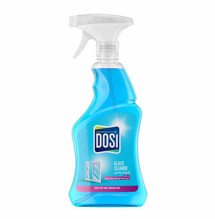 دوسی شیشه پاک کن مناسب پاک کردن شیشه خودروعینک وآینه آبی 450گرمی