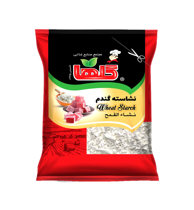 گلها نشاسته گندم سلفون 150گرم