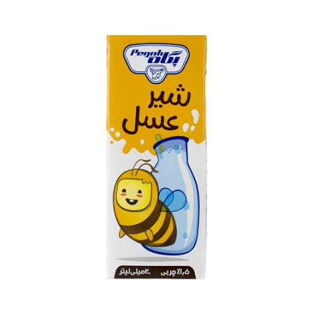 پگاه شیر عسل استریل پاکتی