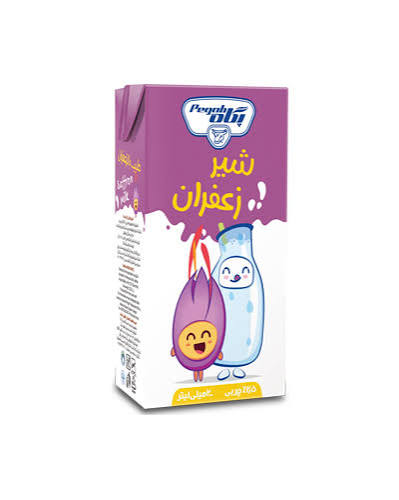 پگاه شیر زعفران 200سی سی