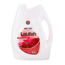 لطیفه مایع دستشویی رایحه رز قرمز