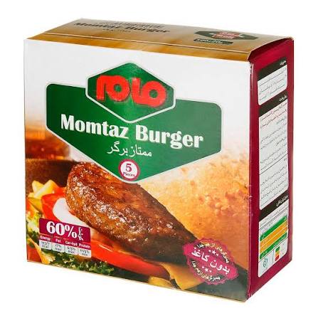مام همبرگر ممتاز 60%گوشت عددی
