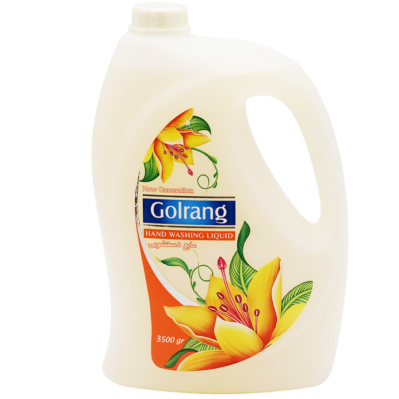 **گلرنگ مایع دستشویی صدفی کرمی 3500گرمی