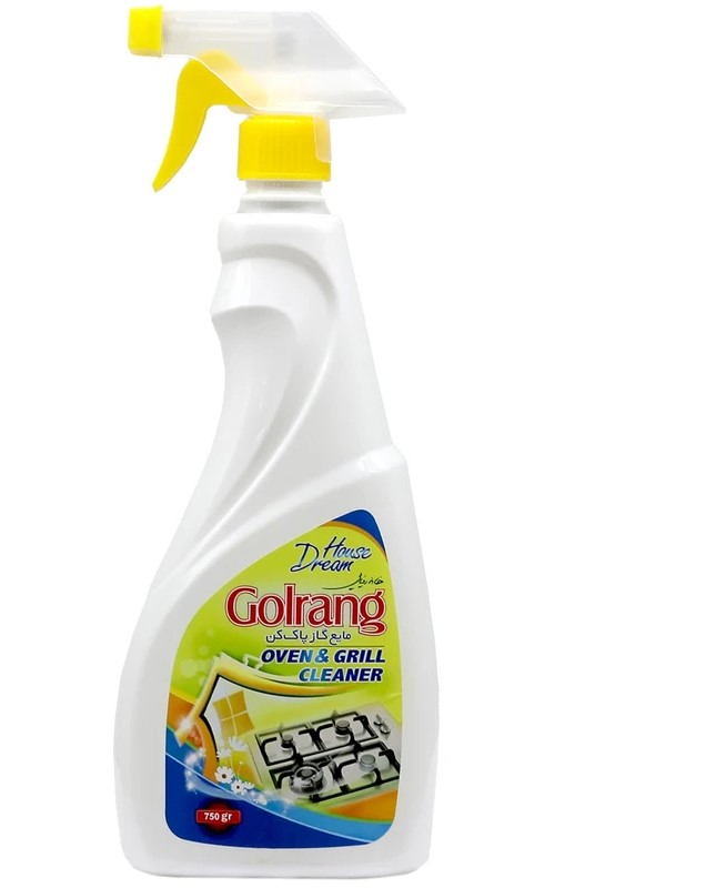 گلرنگ مایع پاک کننده اجاق گاز 750 گرم