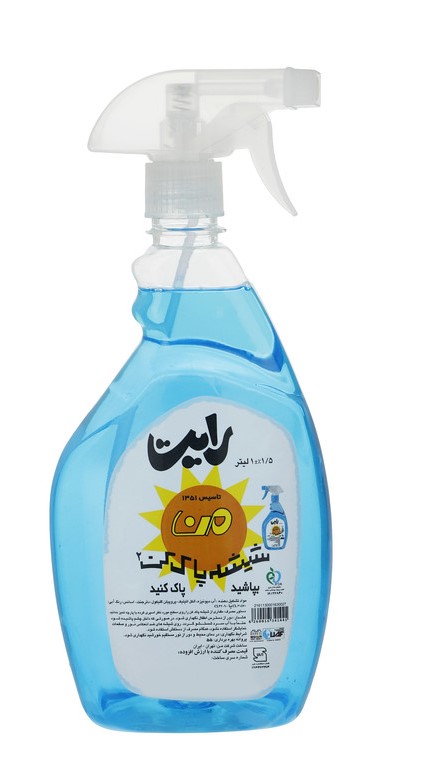 من رایت شیشه پاک کن 1 لیتری آبی