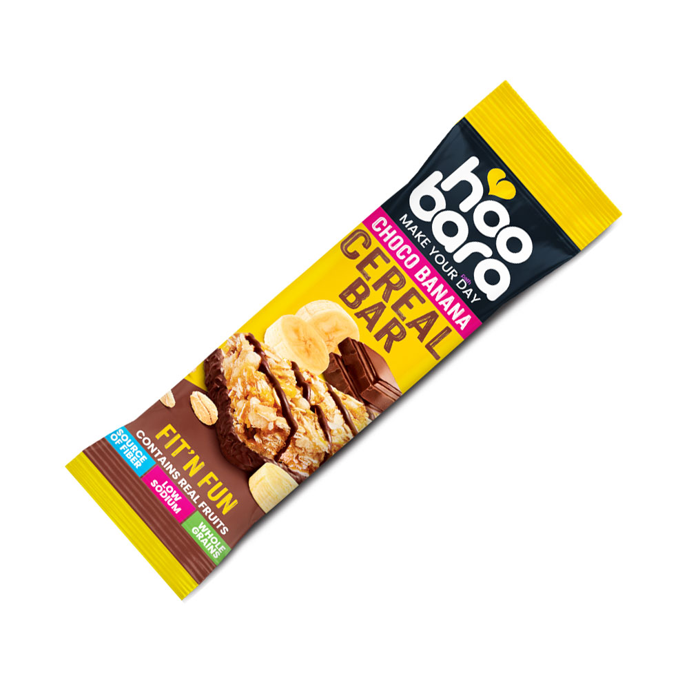 هوبارا بار غلات و موز 30 گرمی