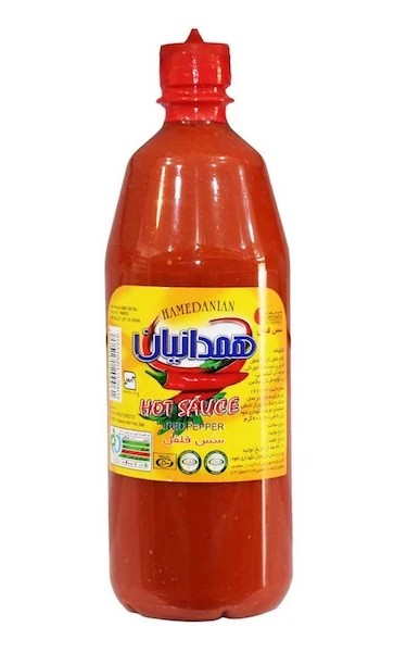 همدانیان سس فلفل تند  440گرمی