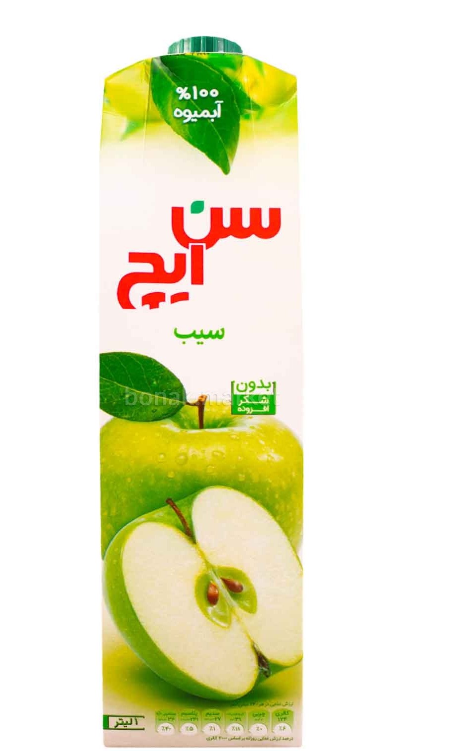 سن ایچ آبمیوه سیب 1 لیتر