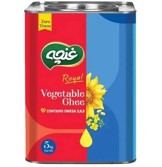 غنچه روغن نیمه جامد چهار گوش 4 کیلویی