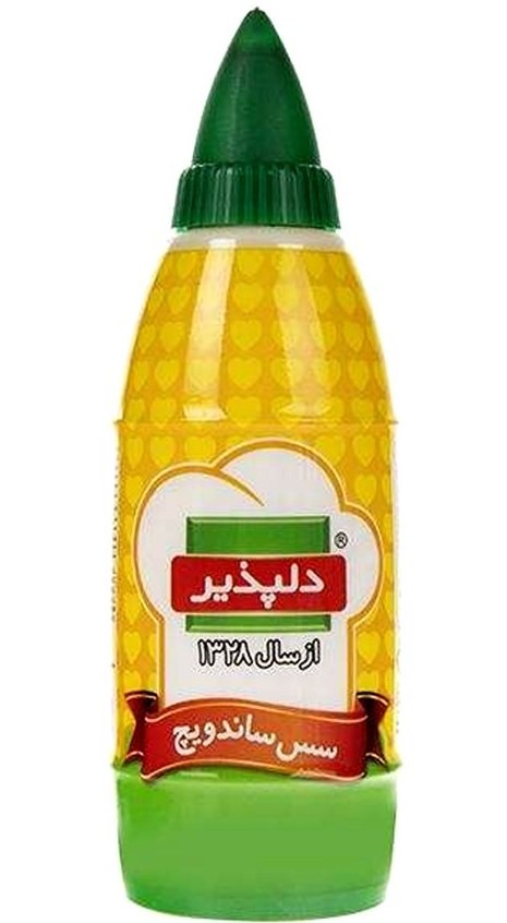 دلپذیر سس ساندویچ موشکی  400گرم
