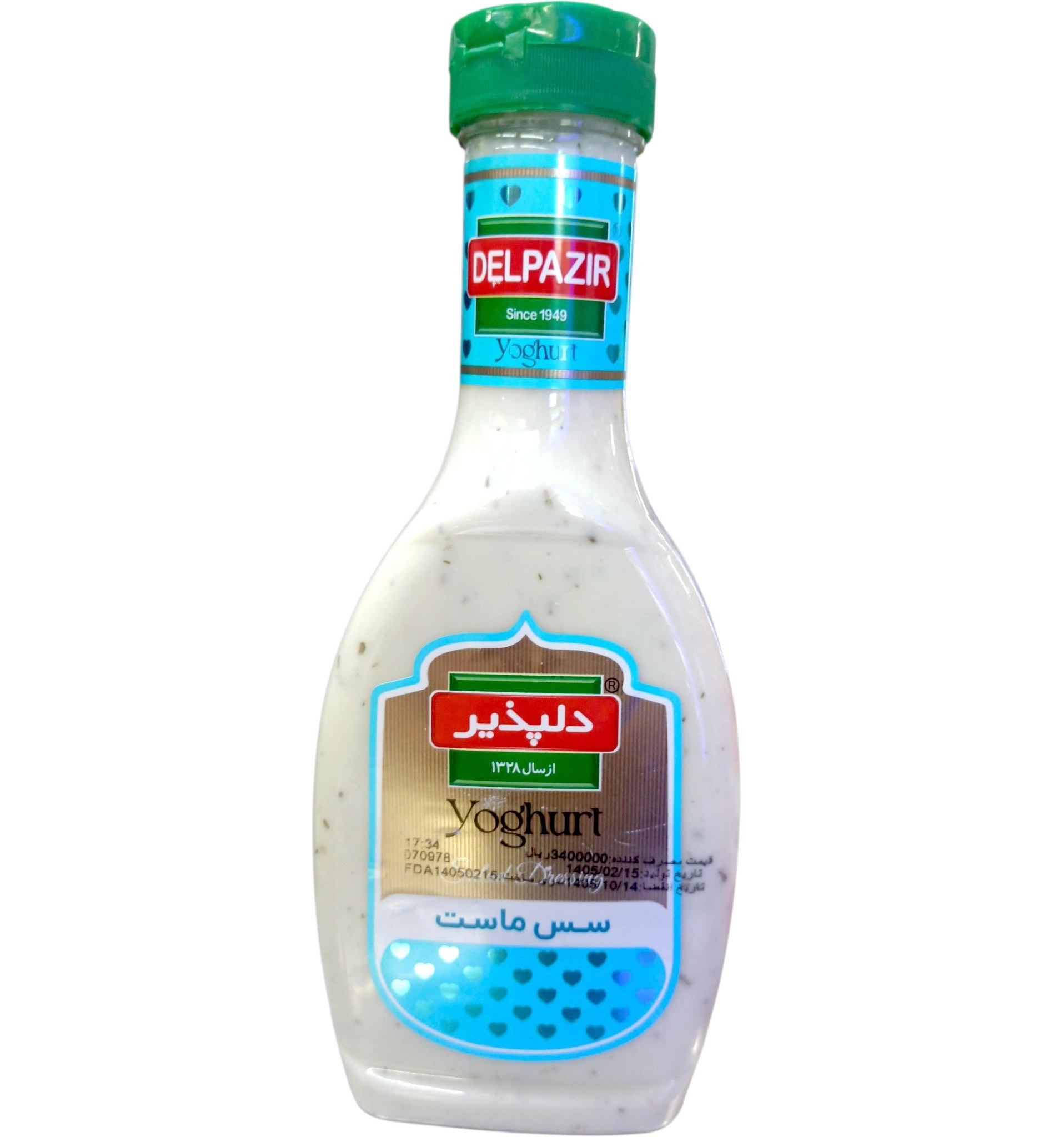 دلپذیر سس ماست 482گرم