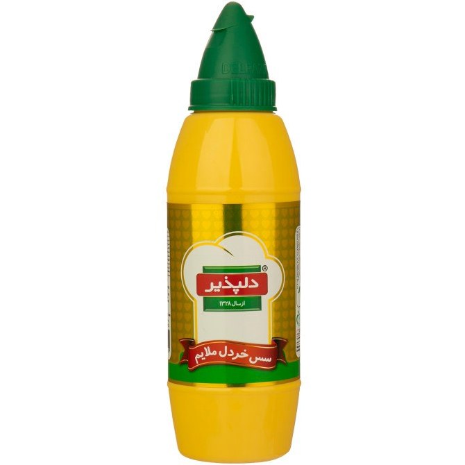 دلپذیر سس خردل ملایم 400گ