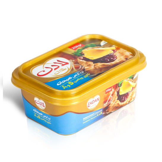 لادن طلایی کره گیاهی صبحانه 250 گرمی