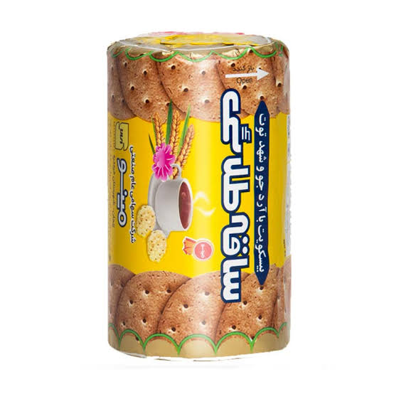 مینو بیسکوییت ساقه طلایی باآردجووشهدتوت 190گرمی