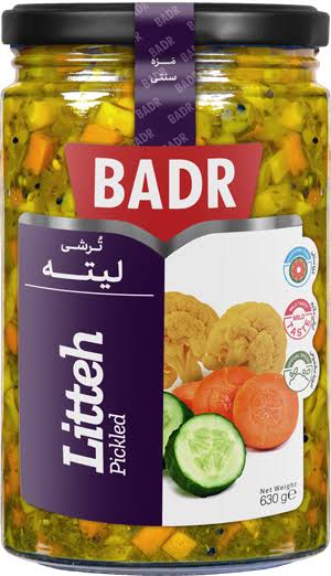 بدر ترشی لیته 630 گرمی
