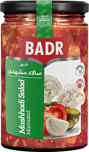 بدر شور سالاد مشهدی 630 گرمی