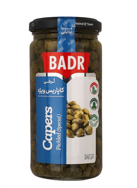 بدر ترشی کاپاریس ویژه 370 گرم