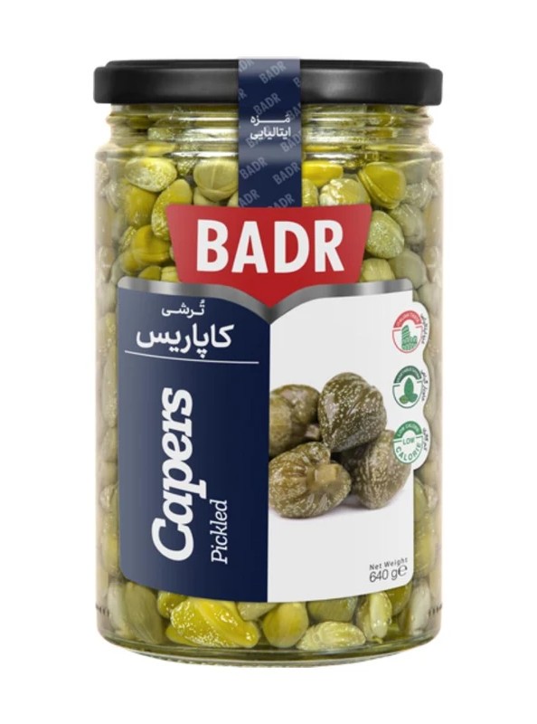 بدر ترشی کاپاریس ویژه 650 گرمی