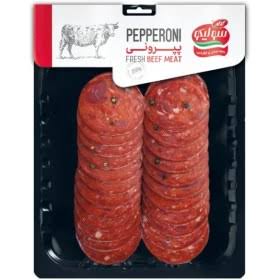 کاله کالباس پپرونی هشتاد درصد گوشت قرمز 250 گرمی