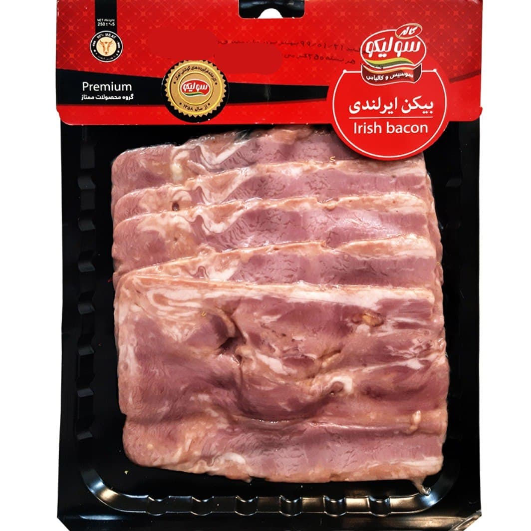 کاله سولیکو بیکن تنوری 250 گرمی