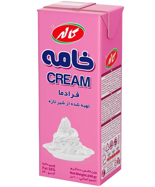 کاله خامه فرادما 200گرمی