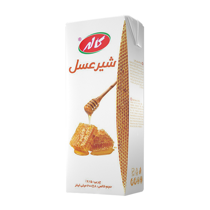 کاله شیرعسل استریل پاکتی 200 میلی