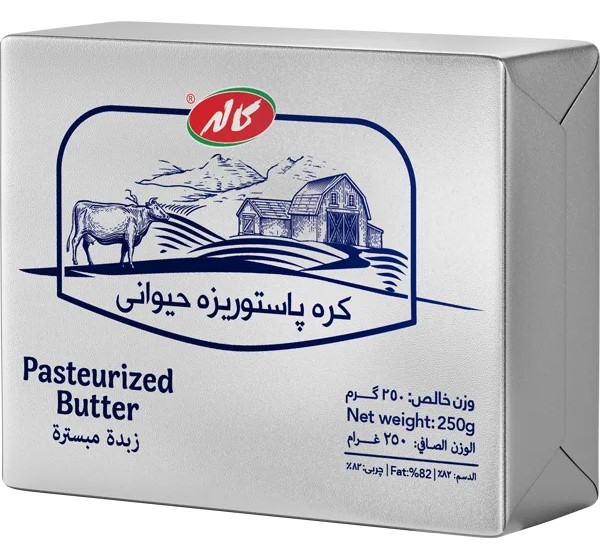 کاله کره پاستوریزه حیوانی 25گرمی