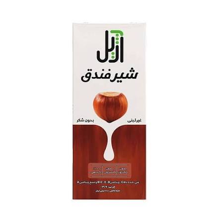 آژیل شیر غیرلبنی فندق پاکتی 200سی سی