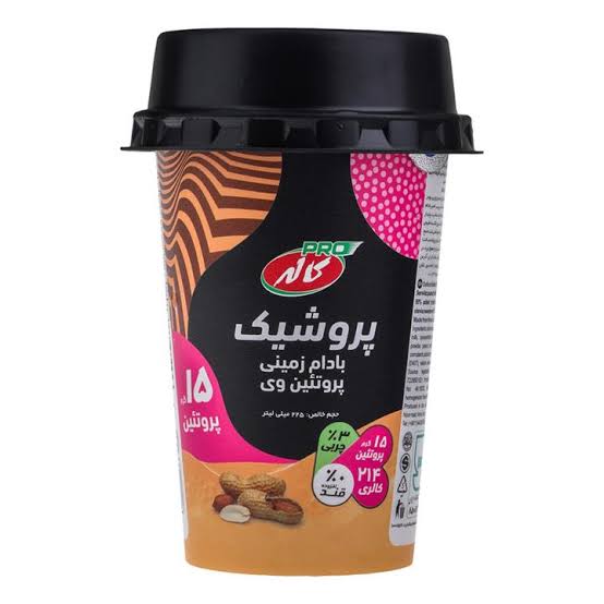 کاله پروشیک بادام زمینی پروتئین وی 225 میلی