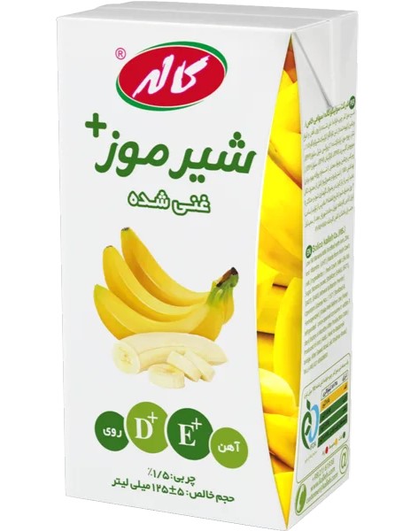 دلیس شیر موز غنی شده 125 میل