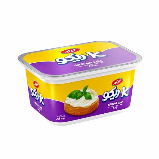 کاله پنیر کاریکو چدار صبحانه 350 گرمی