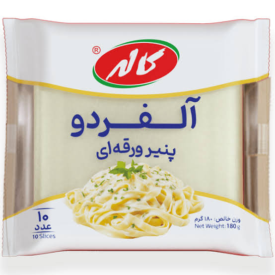 کاله پنیر ورقه ای الفردو