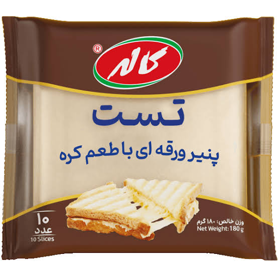 کاله پنیر ورقه ای تست کره ای