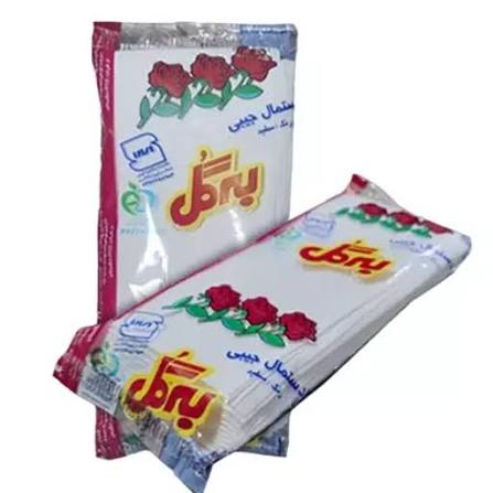 دستمال جیبی به گل